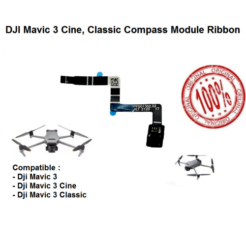 Dji Mavic 3 Cine, Classic Compass Module Ribbon - Module Compass